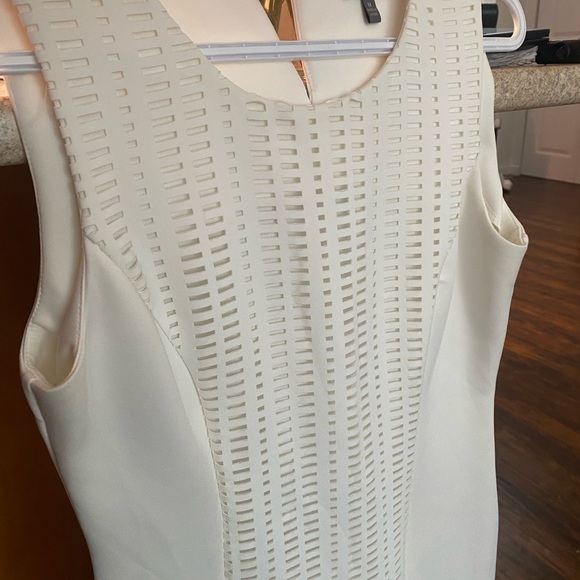 Neiman Marcus white Stretch dress - Picture 3 of 6